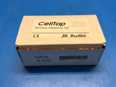 JK Audio CellTap Wireless TelePhone Tap Audio  3.5mm 2.5mm Jack -Passive Powered