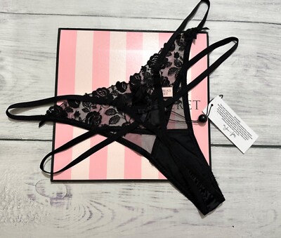 VICTORIA S  SECRET For Love & Lemons Thong Panty