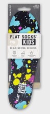 FLAT SOCKS KIDS Splatter Paint Won t Show Slip Or Slide No Stink Or Hassle