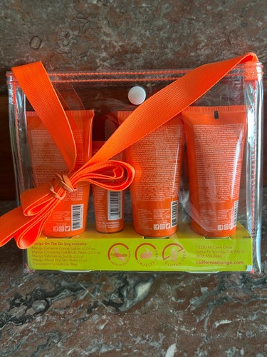 California Mango Crossbody Mango on The Go Gift Set Lotions - Picture 2 of 10