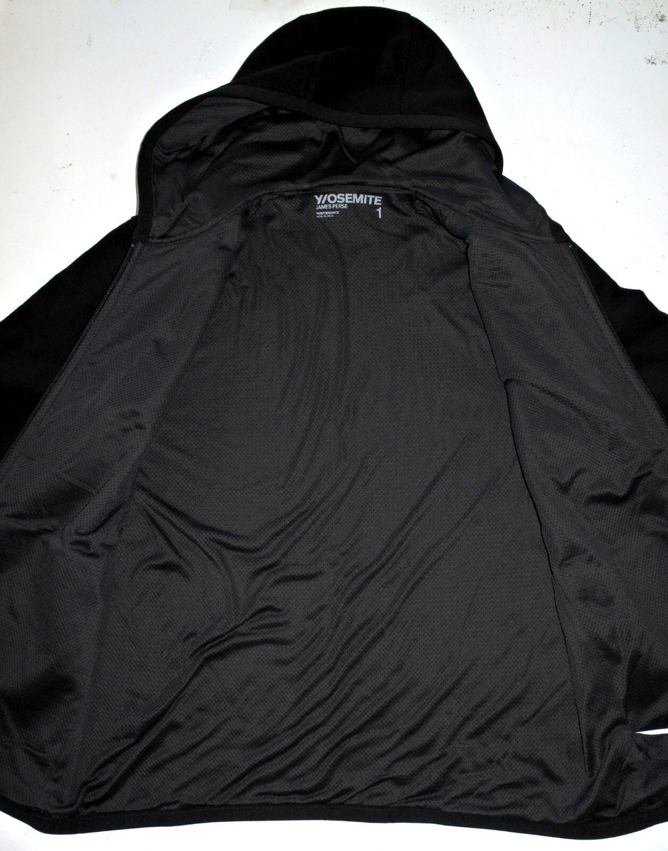 $395 NWOT Men's 1 JAMES PERSE Y/OSEMITE Mesh Lined ZipUp