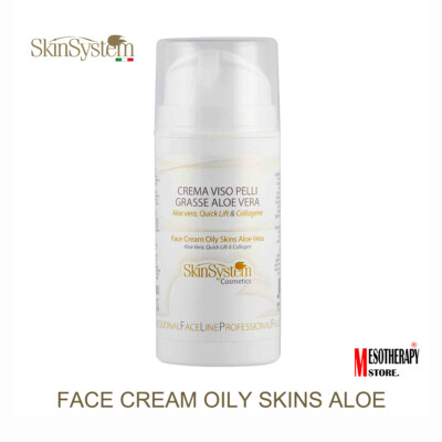 ALOE VERA FACE CREAM OILY SKIN SKINSYSTEM COLLAGEN VITAMIN A B C E ANTI  OXIDANT | eBay
