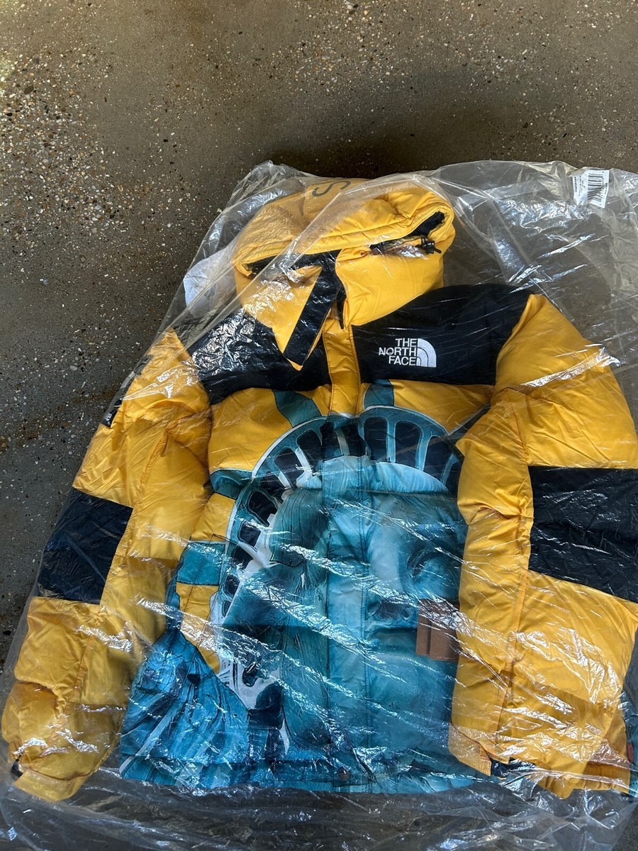 Supreme x The North Face Statue of Liberty Baltoro Jacket Yellow