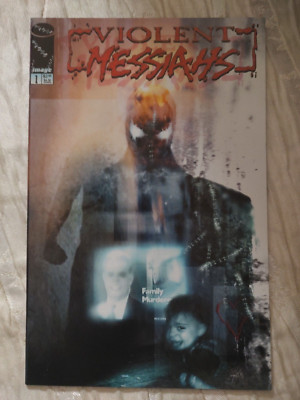 Cb39~comic book~rare violent messiah's family murders issue #1 image comics