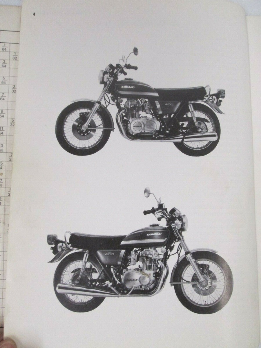 かずちゃん窓口 Vintage Kawasaki Shop Manual KZ Series 1974 Service Repair 99997
