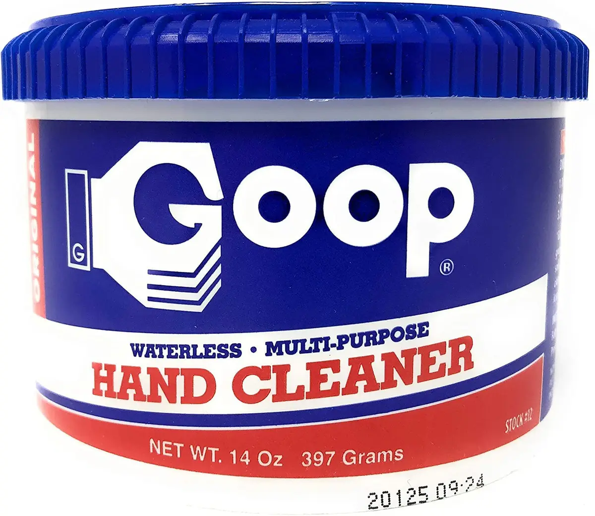 Goop Hand Cleaner & Laundry Stain Lifter Remover 14 Oz Waterless  Biodegradable