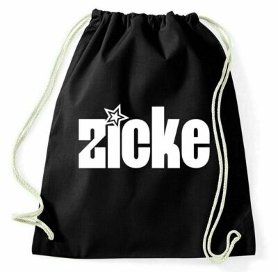 Zicke Turnbeutel Sportbeutel Jutebeutel Rucksack Spruch Sprüche Hipster Design