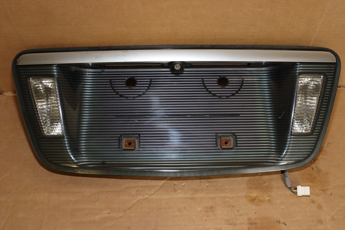 2007 2008 Acura TL Rear Back Plate Light License Panel Garnish W