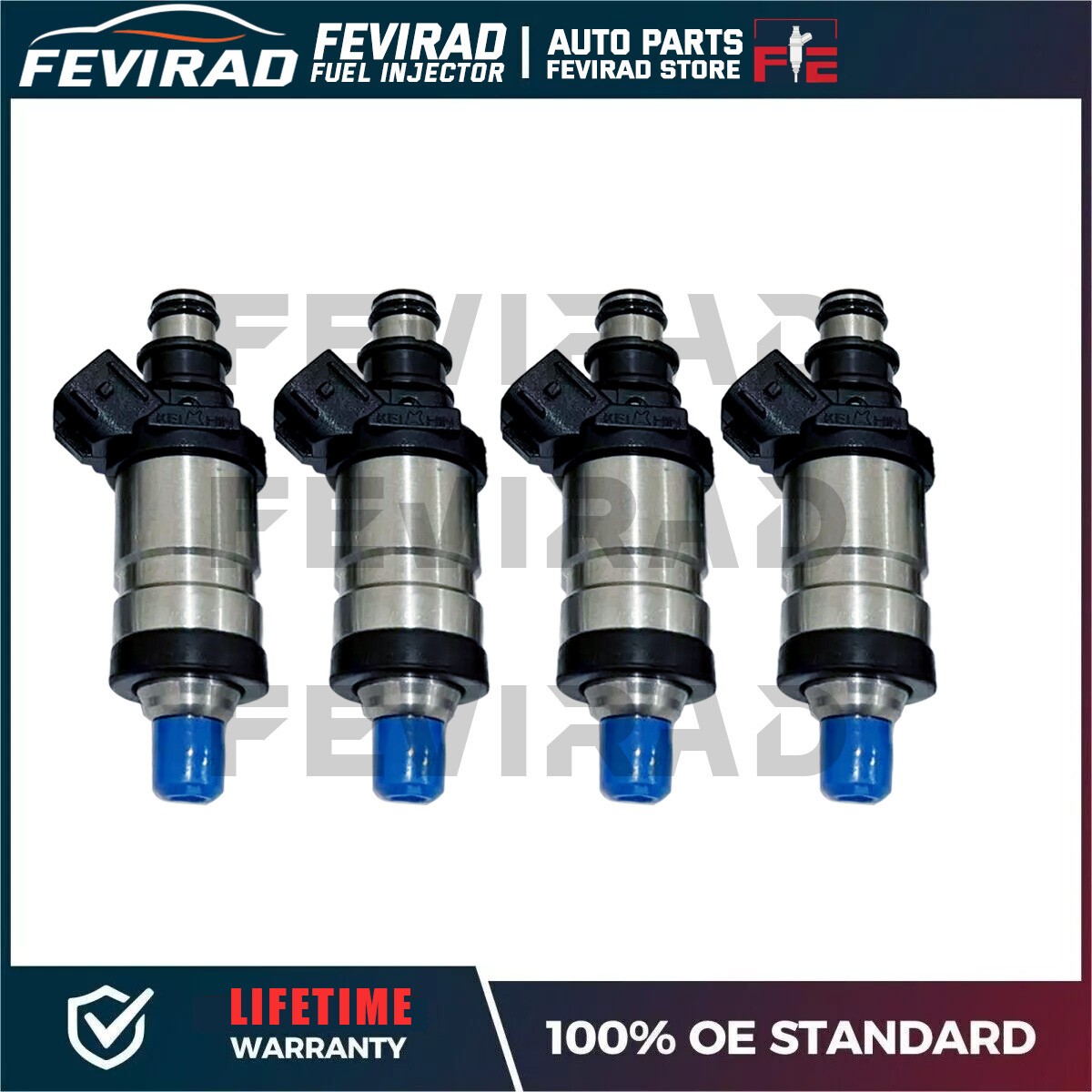 4 OEM Fuel Injector for 1996 1997 1998 1999 2000 Honda Civic 1.6L