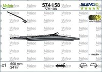 Valeo 574158 Wischblatt FüR BMW Chevrolet Chrysler CitroËN Dodge