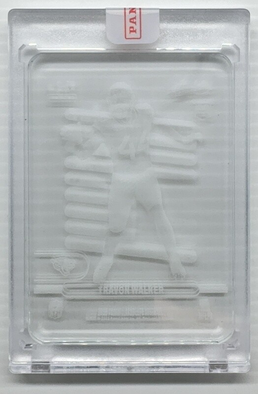 2022 Absolute Travon Walker Glass Rookie RC #48 Jacksonville Jaguars