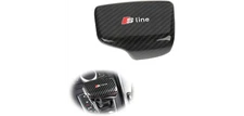 NEW sline Carbon Fiber Gear Shift Knob Cover Trim fit Audi A4L A5 Q7 Q5L