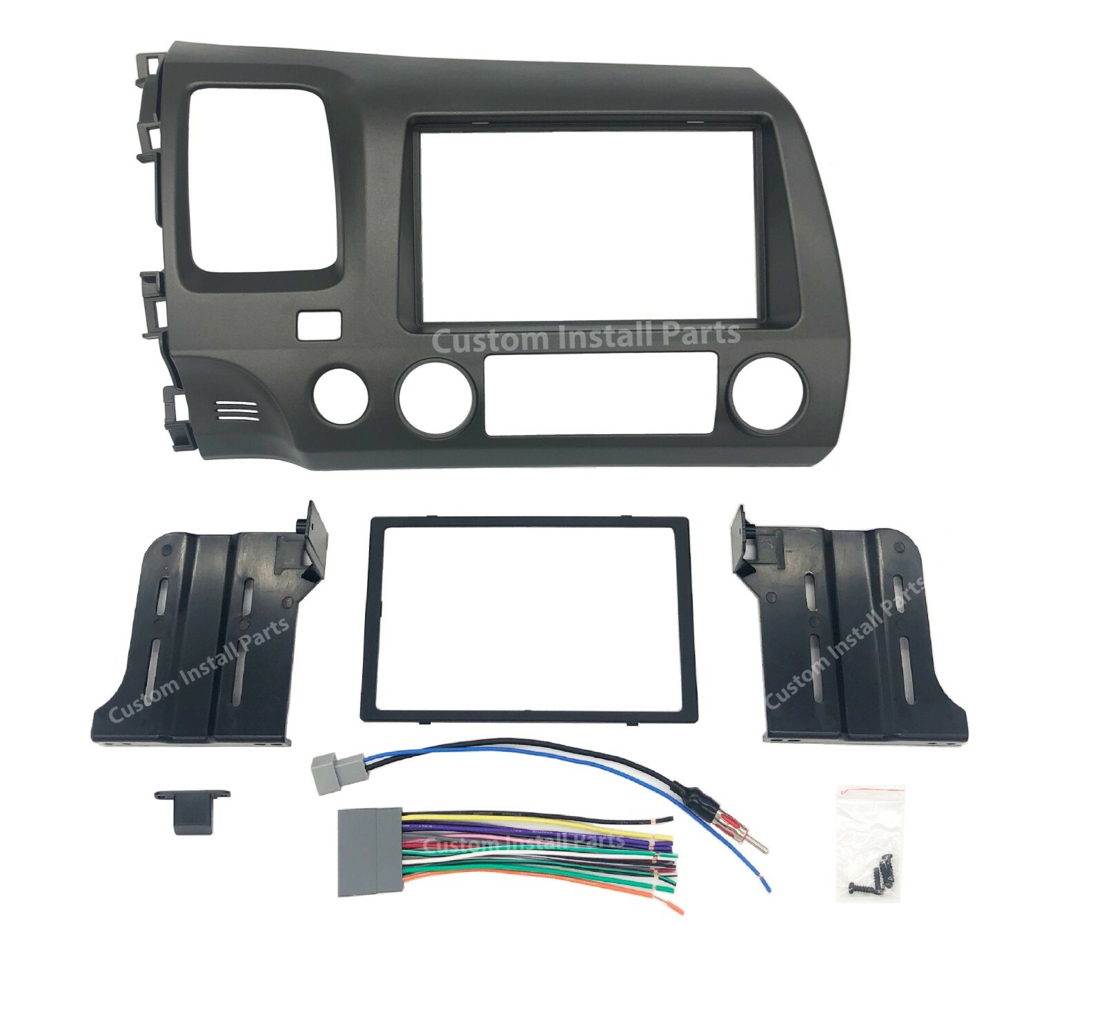 Dash Kit + Wiring Harness Fits 2006-2011 Honda Civic