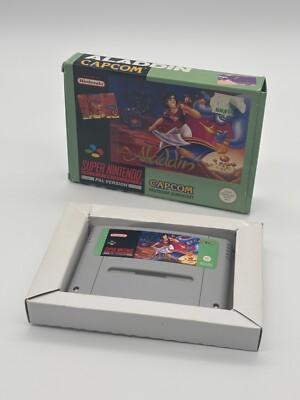 SNES Super Nintendo - Disney's Aladdin - oA/PAL