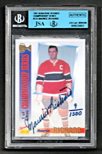 1995 Signature Rookies Signed Auto Maurice Richard 9/1500...WOW...1/1 ? ⭐️⭐️⭐️