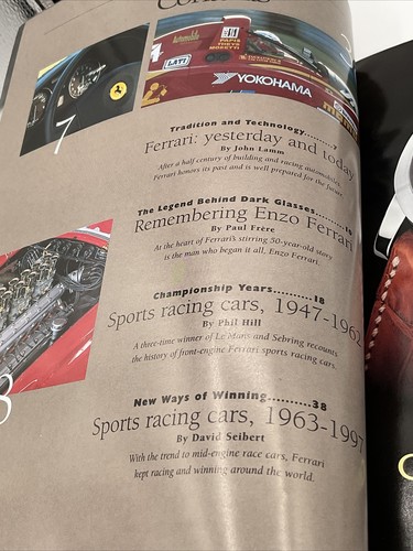 Vintage Special Edition Rosso Ferrari Magazine 50 Years 2017 Special Edition - Picture 3 of 9