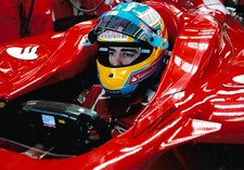 Fernando Alonso "Ferrari" Autogramm signed 20x30 cm Bild