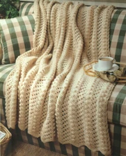 CHILL CHASER AFGHAN HOME DECOR CROCHET PATTERN INSTRUCTIONS