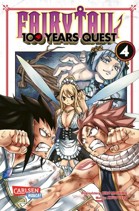 Fairy Tail 100 Years Quest Band 4 (deutsche Ausgabe) Carlsen Manga