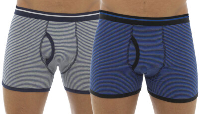 Boxer Short Uomo Confezione Da 2 Intimo Design Classico S M L XL - Foto 2