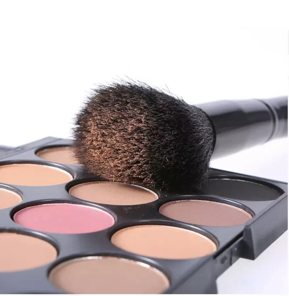 Professional Warm Matte Nude Eyeshadow Palette and Contour Cosmetic Makeup - Image 3 of 4