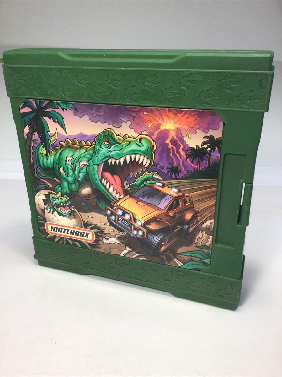Matchbox K6970 Fold &Go Pop Up Playset Dino Volcano Green 2006