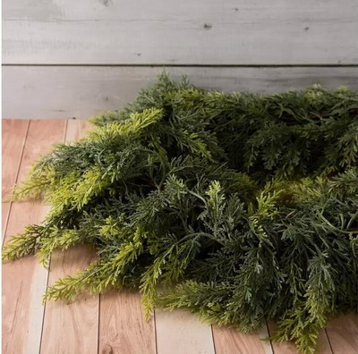Hobby Lobby Faux Cedar Garland 6  Real-Feel Viral TIKTOK Brand New 