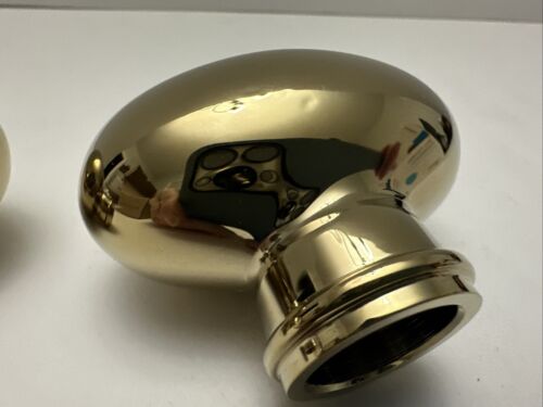 Baldwin Reserve 9BR3520-021 Traditional Ellipse Door Knob in Polished Brass - Picture 5 of 8