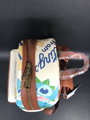 Loungefly Disney Lilo & Stitch Travel Postcard Mini Backpack 