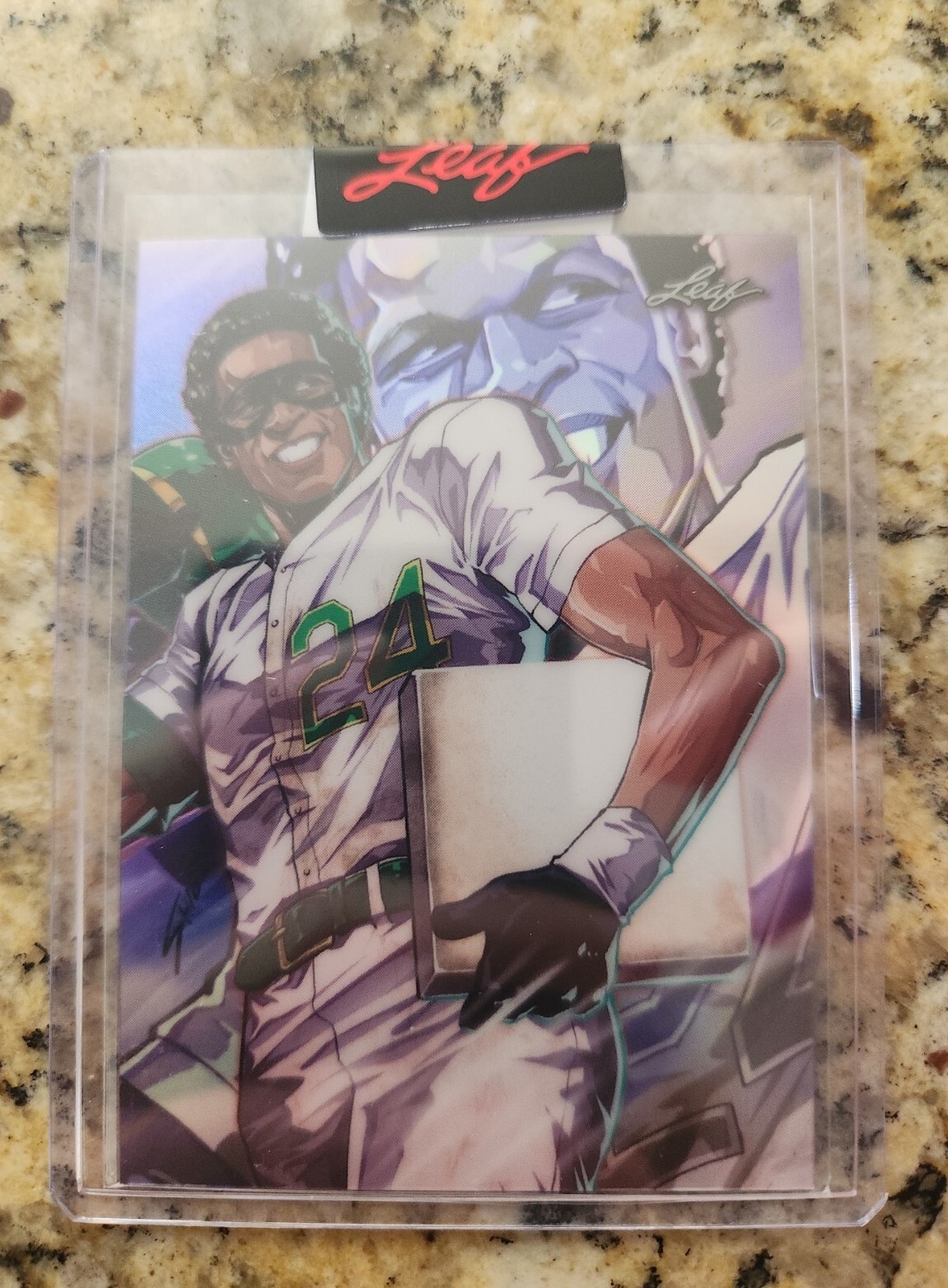 Rickey Henderson 2023 LEAF Metal Anime Nation Card ANB-72 Shion Minabe /130