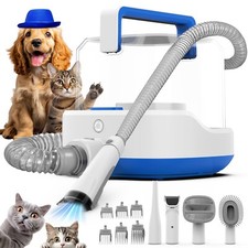 9000Pa Cordless AIRROBO PG200 3L Dog Pet Grooming Vacuum with Pet Clippers US
