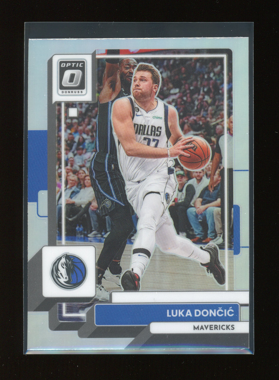 2022-23 Panini Optic LUKA DONCIC #160 Silver Holo Prizm DALLAS MAVERICKS