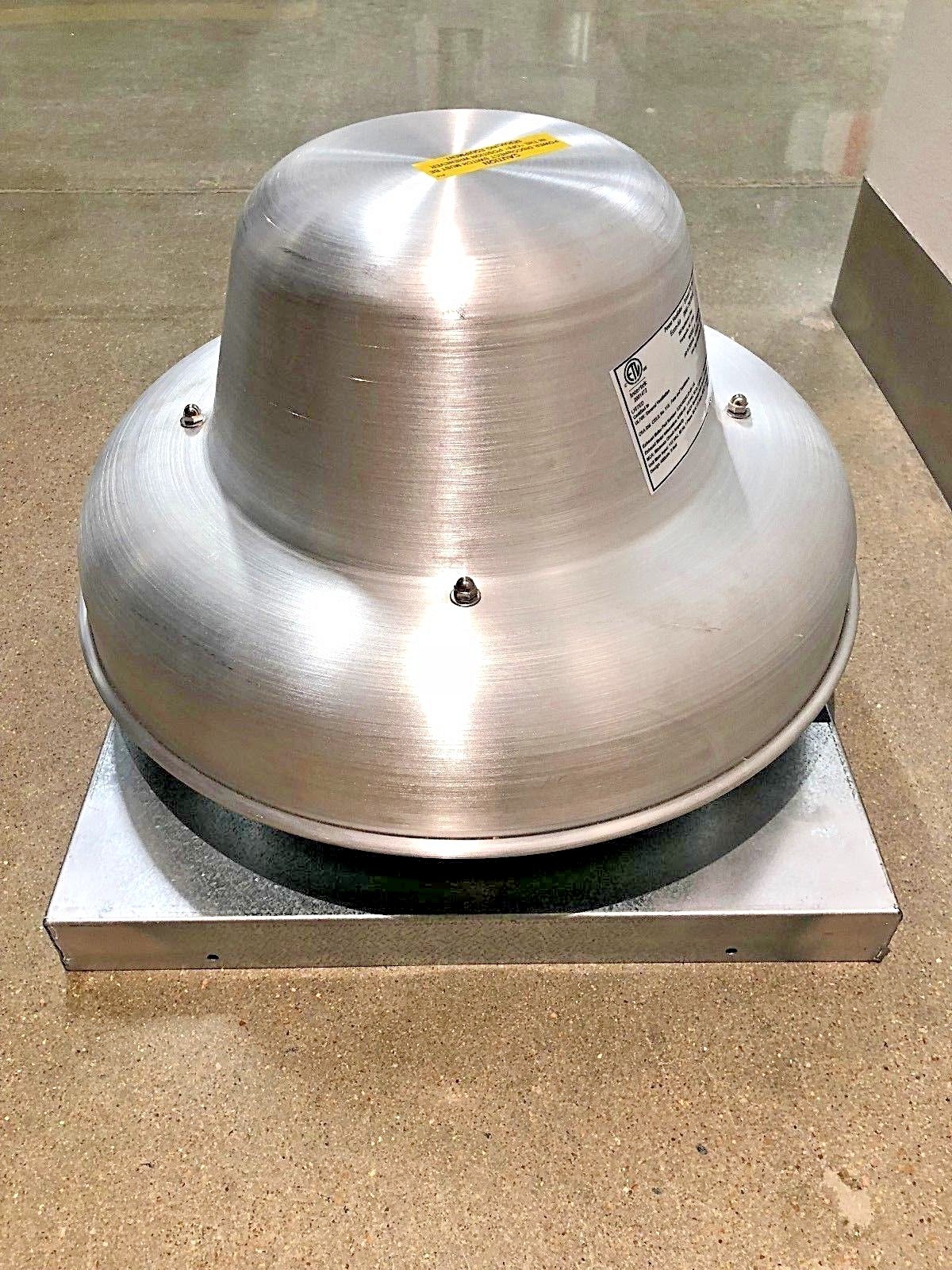 Centrifugal Downblast Exhaust Fan 2500 CFM with Speed Control 24.75