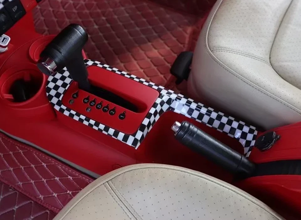 20 peças kit interior de carro grade de pista acabamento de tampa para Volkswagen Beetle 2003-2011 - Imagem 3 de 4