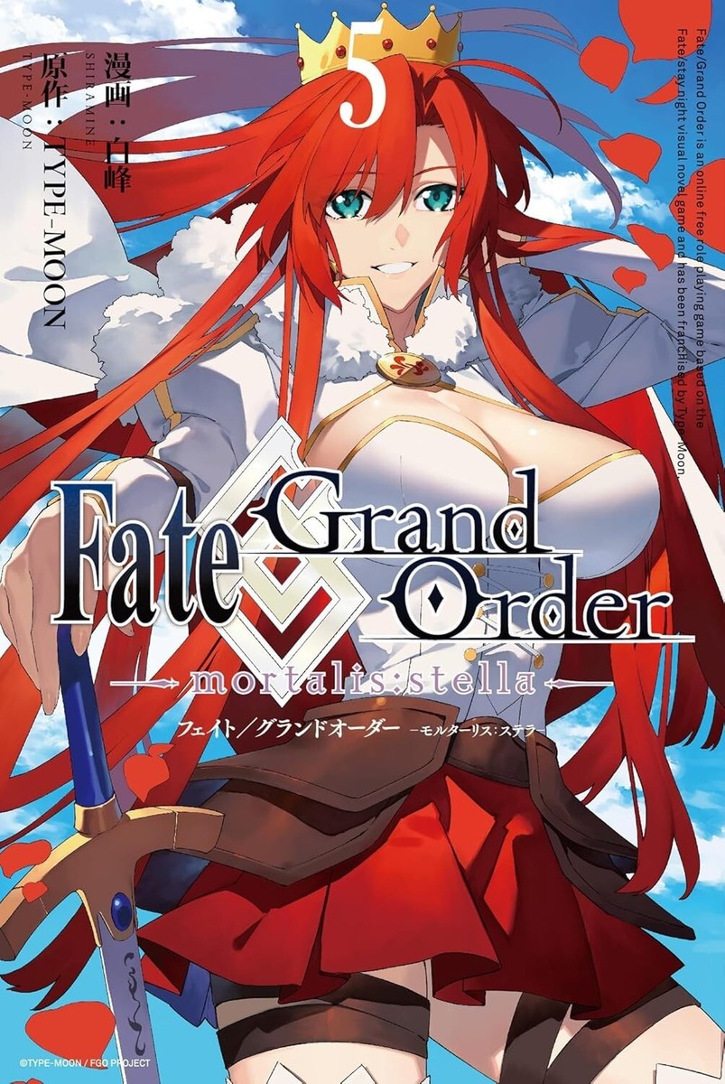 Fate/Grand Order -mortalis:stella- Vol.1-5 Comic MANGA Japanese | eBay