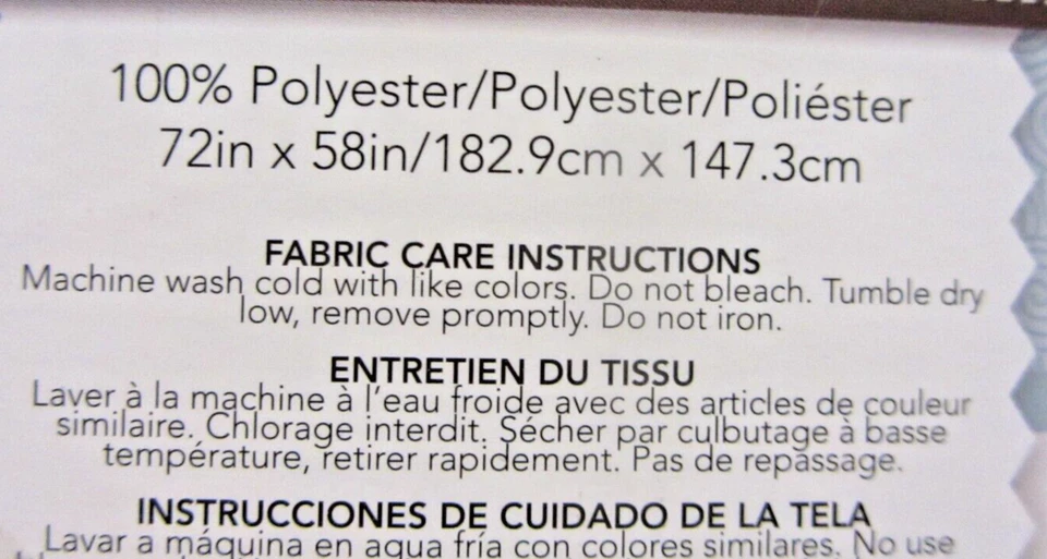 Crafty Cuts100% Cotton Fabric WHITE - 2 yds (72" x 44") - Image 3 of 3