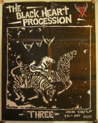 Das Black Heart Procession Poster Drei TG-210 Blackheart