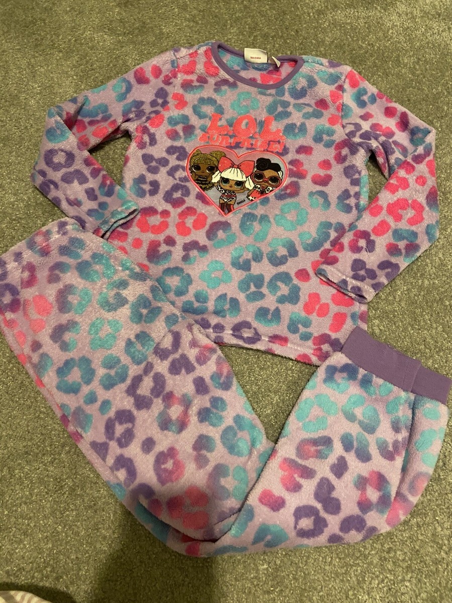 Girls Pajamas Tesco Lol Pyjamas Surprise Omg Lol Dolls Tesco