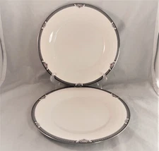 Set of 2 Noritake Halifax Dinner Plates
