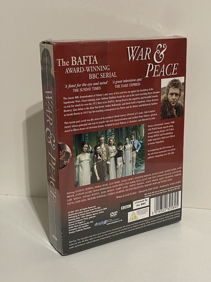 戦争と平和 DVD-BOX 5枚組〉 DVD WAR＆PEACE レア 希少? Amazon.co.jp