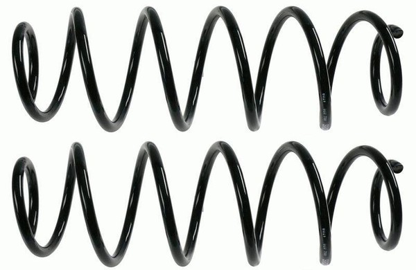 Sachs Fahrwerksfedern Hinten FüR Mercedes A-KLASSE (W169) B-KLASSE (W245)-image