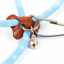 Adjustable Hamster Harness with Bells MINI Pet Adjust Harness Leash Collar