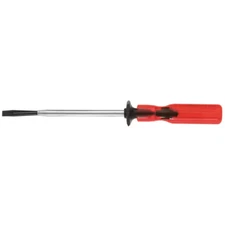 3/16 In. Slotted Screw-Holding Flat Head Screwdriver with 3 In. round Shank