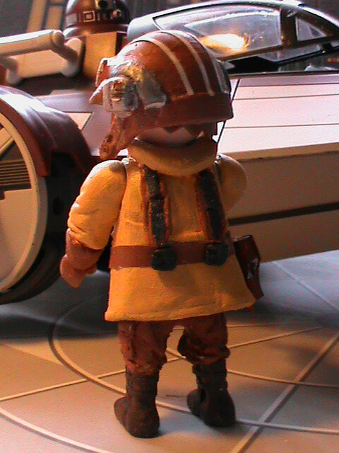 Playmobil Personnalisé - Pilote Air Force Naboo (Star Wars) REF-0145 Bis