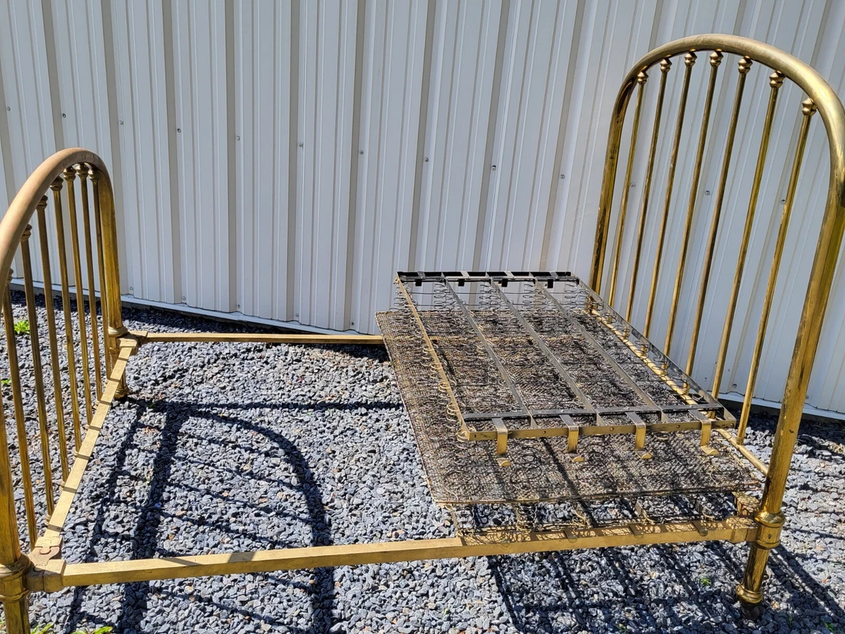 Ebay brass cheap beds