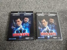 Vigilante (4K UHD Blu-ray, 1983) Blue Underground Lenticular cover Region-free