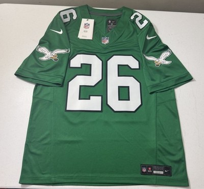 Men's Philadelphia Eagles Saquon Barkley Nike Kelly Green Alternate Vapor F.U.S.