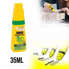 UHU Twist & Glue Multi Purpose Adhesive 35ml – Eco-Friendly, Solvent-Free Craft