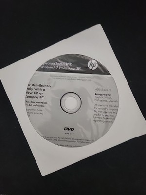 HP Operating System DVD Windows 7 Professional SP1 64-bit 650434-DN8