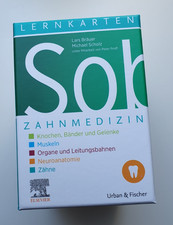 NEU Sobotta Lernkarten Anatomie für die Zahn...